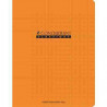 3020120776781 - 10 CAHIERS PP ORANGE 17X22 96P S?Y?S 90G PIQURE