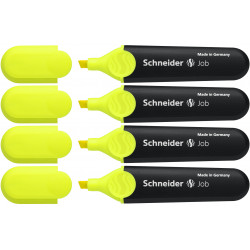 4004675021502 - SCHNEIDER JOB 150 4 SURLIGNEURS JAUNE