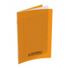 3020120776583 - 10 CAHIERS PP ORANGE 17X22 48P S?Y?S 90G PIQURE