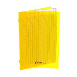 3020120143743 - 10 CAHIERS PP JAUNE 24X32 SÉYÈS 80G 96P PIQURE
