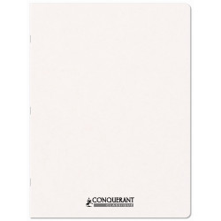 - 10 CAHIERS CARTE BLANCHE 24X32 96P S?Y?S 90G PIQ?RE