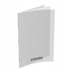 - 20 CAHIERS PP INCOLORE 24X32 48P 5X5 90G PIQURE