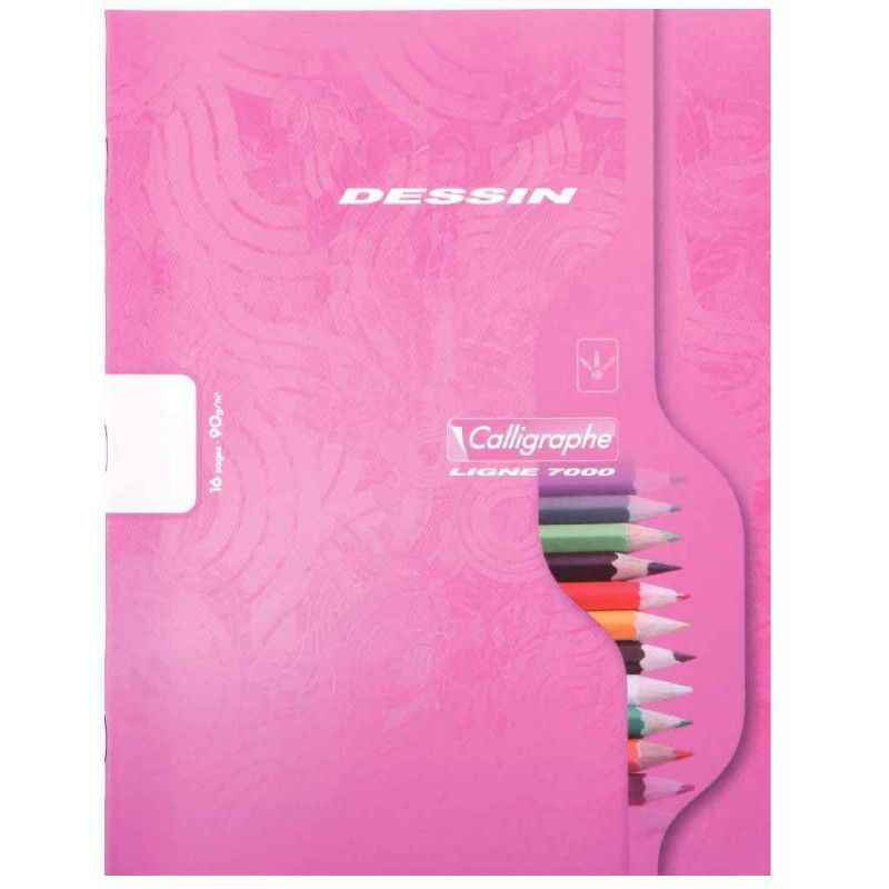 - 25 CAHIERS DESSIN 17X22 16P 10X10 90G