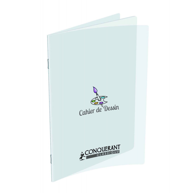 3020120002392 - 10 CAHIERS DESSIN PP 24X32 48P UNI 90G