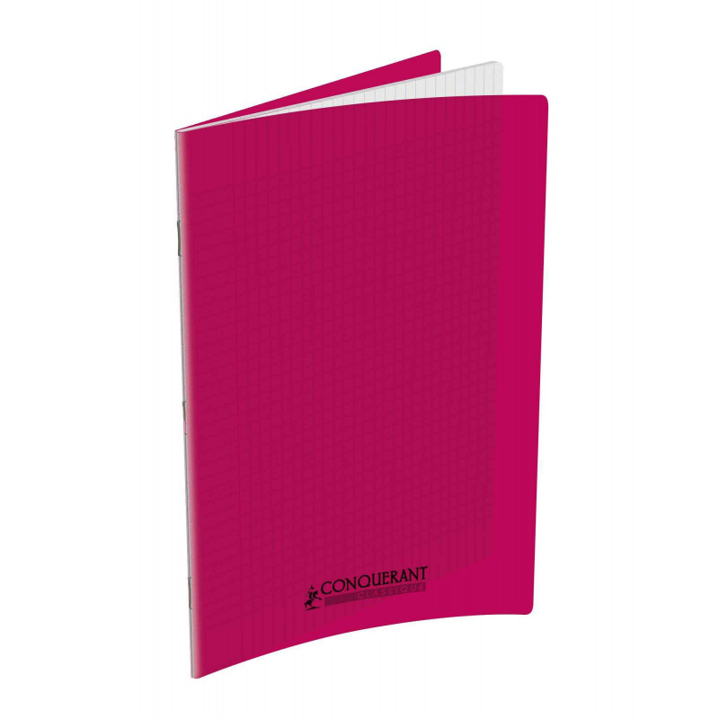 3020120134857 - 20 CAHIERS PP ROSE 24X32 48P S?Y?S 90G PIQURE