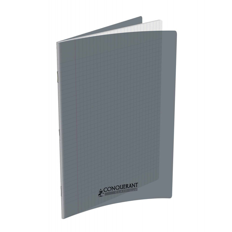 3020120134925 - 20 CAHIERS PP GRIS 24X32 48P S?Y?S 90G PIQURE