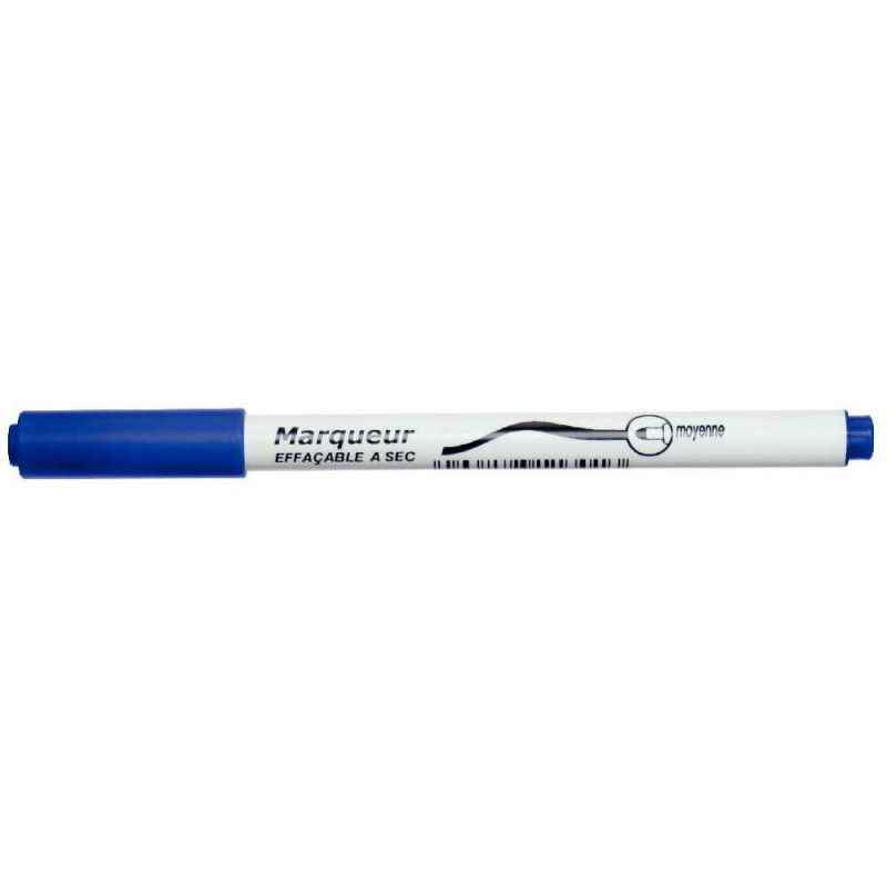 9006288002133 - 10 FEUTRES TABLEAU BLANC MOYEN BLEU 1ER PRIX