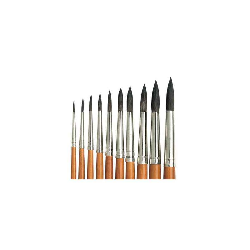 4011569025287 - 10 PINCEAUX POILS FINS N?10