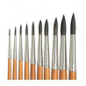 4011569025348 - 10 PINCEAUX POILS FINS N?22