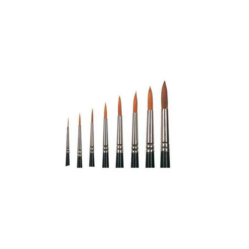 4011569000840 - 10 PINCEAUX RECYCLES SYNTHETIQUES RONDS N14
