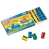8425901010040 - 24 TAILLE-CRAYONS PLASTIQUE 1 USAGE