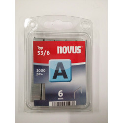 4009729080702 - 2000 AGRAFES POUR CLOUEUR 53/6