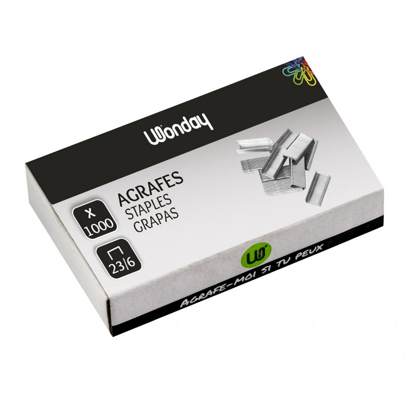 3701254702043 - 1000 AGRAFES 23/6