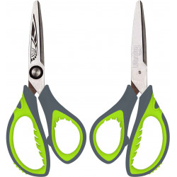 3701254704757 - CISEAUX TENDRA HIGHTECH BI-MATIÈRE BOUTS RONDS 13CM