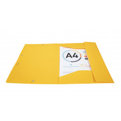 3130630559092 - CHEMISE 3 RABATS POLYPRO OPAQUE JAUNE