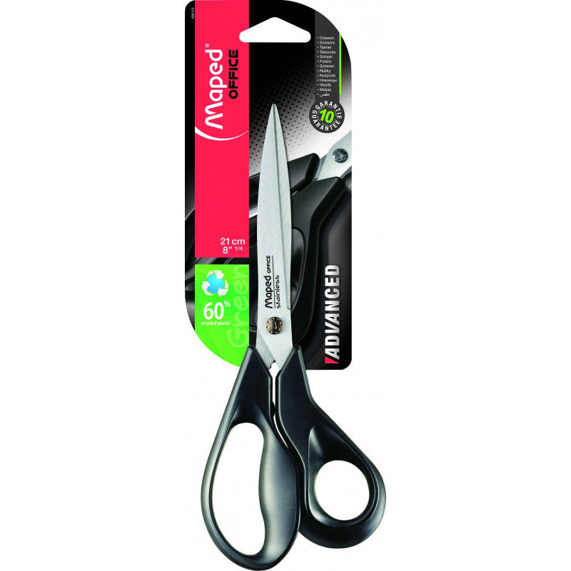 3154144991100 - CISEAUX ADVANCED GREEN BOUTS POINTUS 21CM