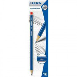 4084900030332 - ROBINSON H 12 CRAYONS GRAPHITE
