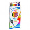 8000825256509 - STILNOVO 12 CRAYONS COULEURS ASSORTIS