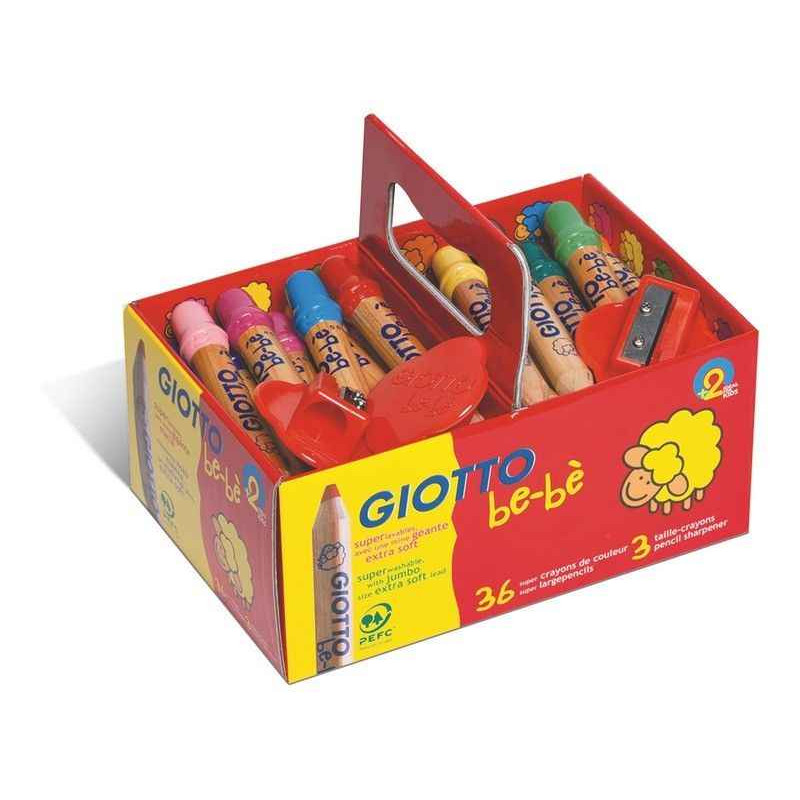 8000825461309 - BE-BÈ CLASSPACK 36 CRAYONS COULEURS ASSORTIS
