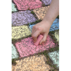 3700773318360 - SEAU 20 CRAIES DE TROTTOIR COLORIS ASSORTIS