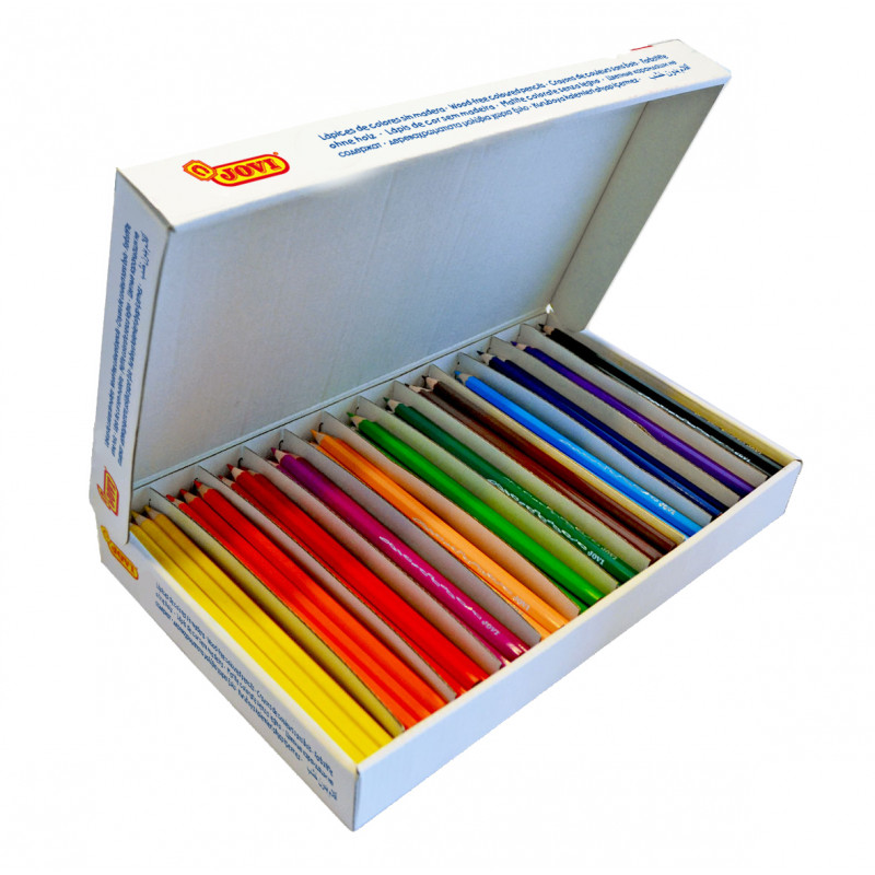 8412027031882 - WOODLESS CLASSPACK 288 CRAYONS COULEURS ASSORTIS