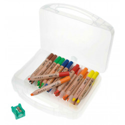 8885009838227 - EDUFIRST CLASSPACK 36 CRAYONS COULEURS ASSORTIS