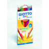 8000825275807 - ÉLIOS WOOD FREE 12 CRAYONS COULEURS ASSORTIS