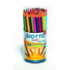 8000825007934 - ÉLIOS WOOD FREE POT 84 CRAYONS COULEURS ASSORTIS