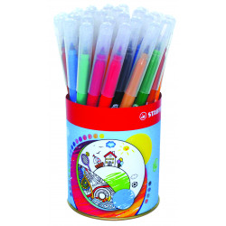 4006381355360 - TRIO A-Z POT 36 FEUTRES COLORIS ASSORTIS