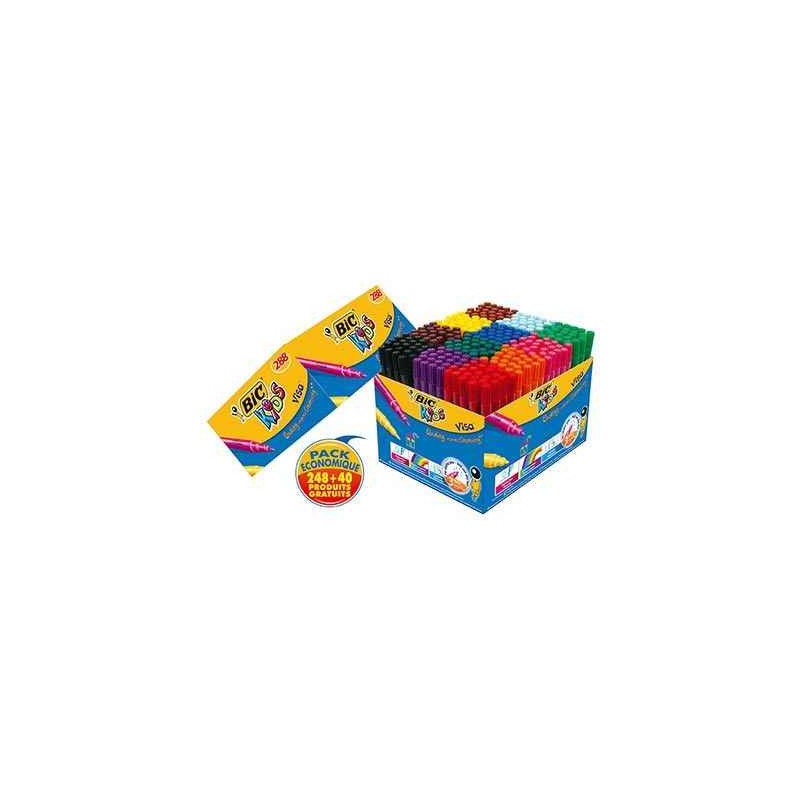 3086123286054 - VISA 880 MAXI CLASSPACK 288 FEUTRES DONT 40 GRATUITS COLORIS ASSORTIS