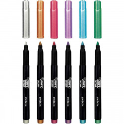 8412027031653 - JOVIDECOR METALIC CLASSPACK 24 FEUTRES COLORIS ASSORTIS