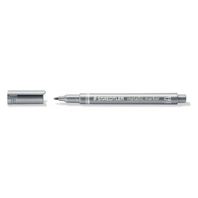 4007817832042 - MÉTALLIC MARKER MARQUEUR ARGENT