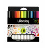 3701254706010 - WONDAY 12 FEUTRES LARGES COLORIS ASSORTIS 1ER PRIX
