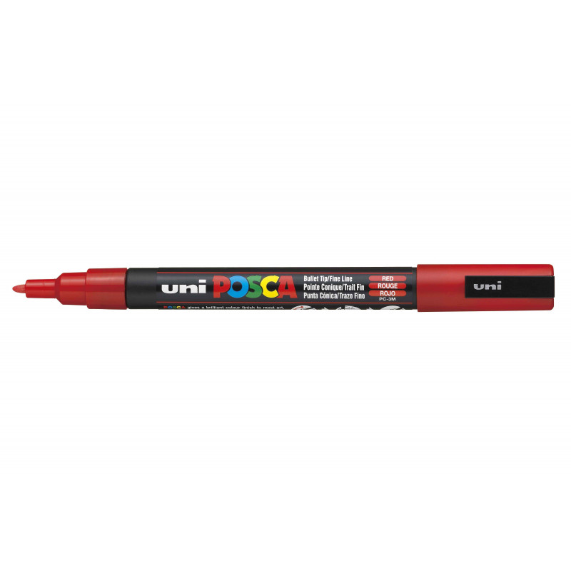 4902778915790 - POSCA PC-3M MARQUEUR ROUGE