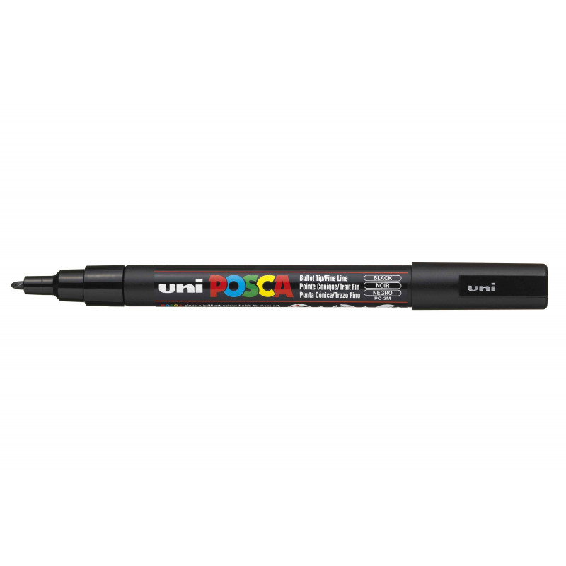 4902778915776 - POSCA PC-3M MARQUEUR NOIR