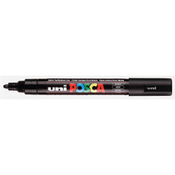 4902778916117 - POSCA PC-5M MARQUEUR NOIR