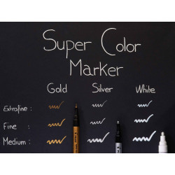 4902505087998 - SUPERCOLOR MARQUEUR PERMANENT FIN OR