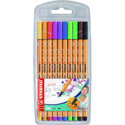 4006381561716 - POINT 88 10 FEUTRES ASSORTIS