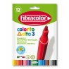 8008621025817 - COLORITO DELTA 3 12 FEUTRES COLORIS ASSORTIS