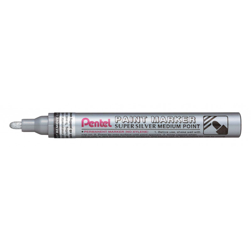 884851016850 - PAINT MARKER MARQUEUR MOYEN ARGENT