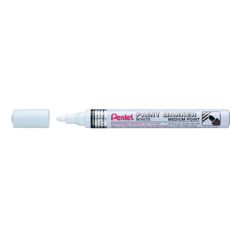 884851025340 - PAINT MARKER MARQUEUR MOYEN Blanc