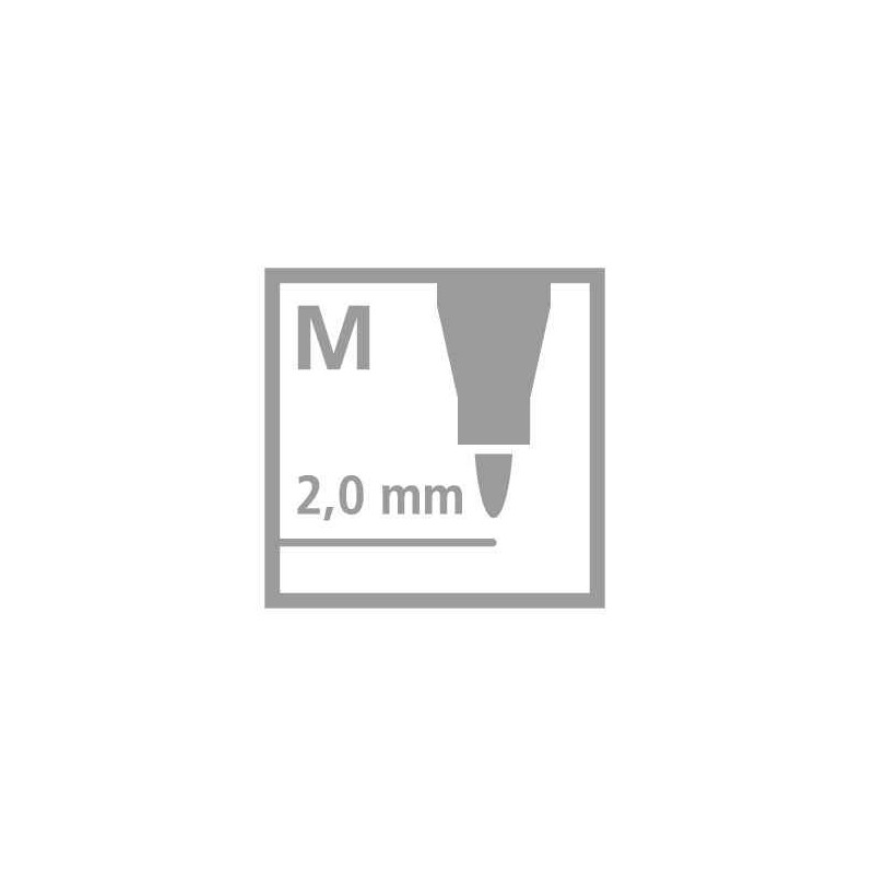 5413364675046 - POWER RECHARGE 12 FEUTRES BLEU FONCÉ