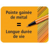 4006381105316 - POINT 88 FEUTRE NOIR