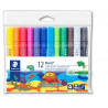 4007817091142 - JUMBO 328 12 FEUTRES COLORIS ASSORTIS