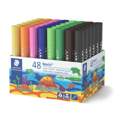 4007817022887 - JUMBO 328 POT 48 FEUTRES COLORIS ASSORTIS