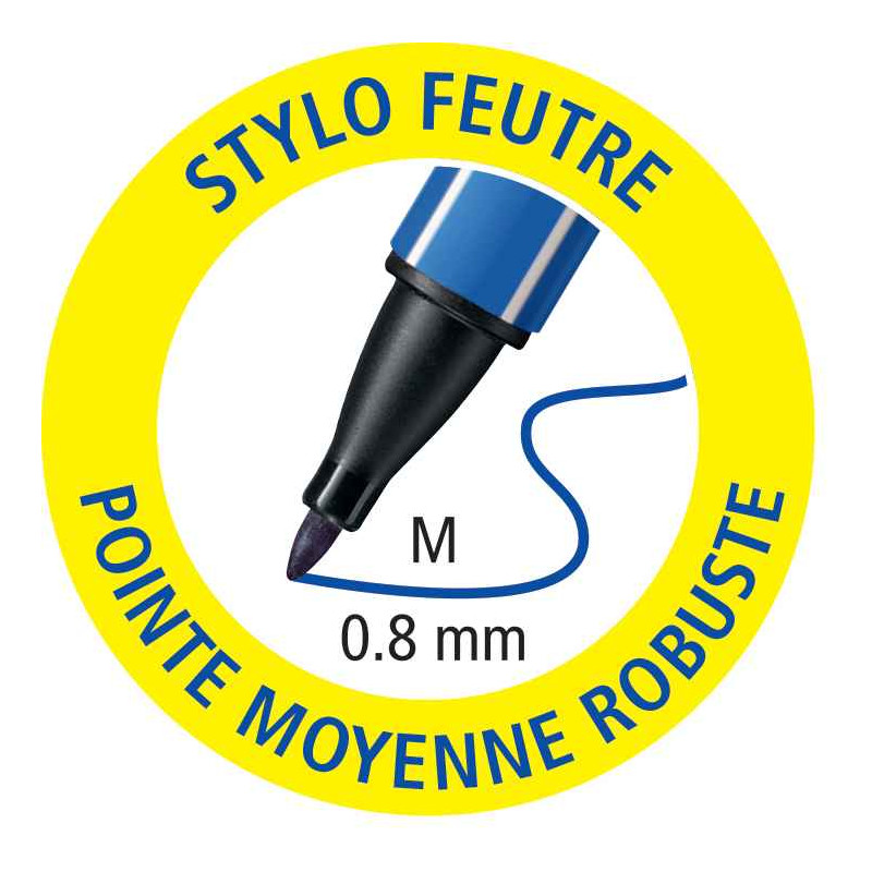 4006381503440 - POINTMAX FEUTRE ÉCRITURE ROUGE