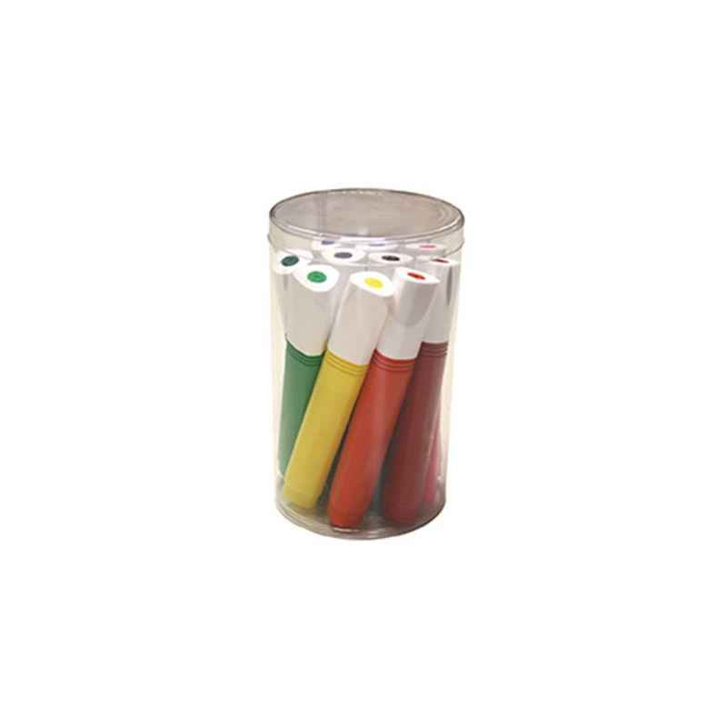 9006288000801 - POT 12 MARQUEURS COLORIAGE COLORIS ASSORTIS