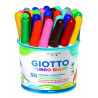 8000825424908 - TURBO GIANT POT 36 FEUTRES COLORIS ASSORTIS