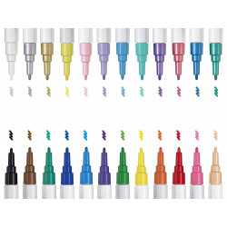 3131910517405 - PINTOR POINTE FINE 6 COLORIS CLASSIQUES ASSORTIS
