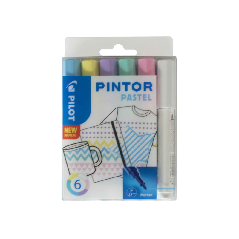 3131910517467 - PINTOR POINTE FINE 6 COLORIS PASTEL ASSORTIS